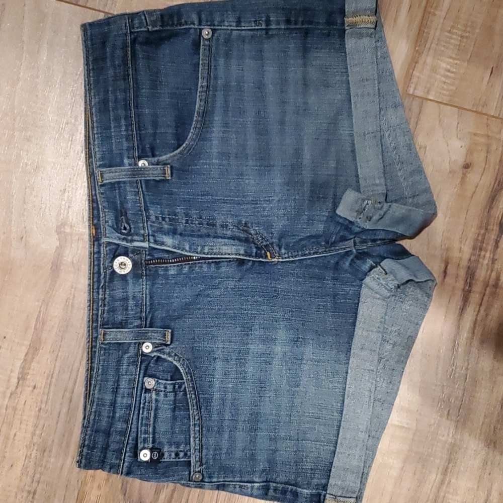 AG cuffed shorts
